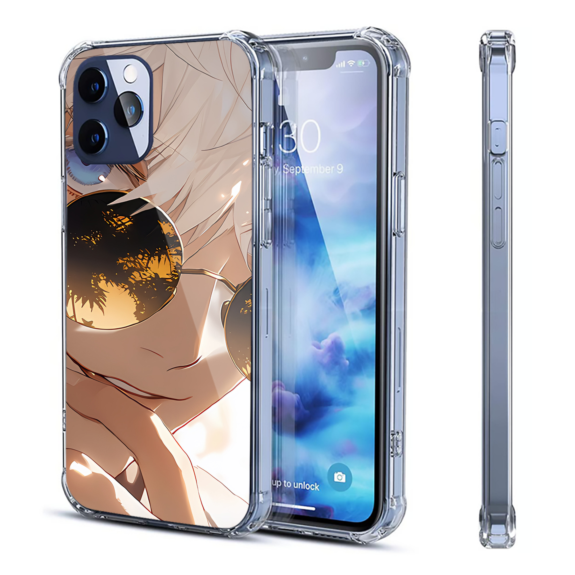 （画像用） SPY×FAMILY间谍家家酒 【iPhone 12シリーズ対応】透明スマホケース（クリアソフトケース）